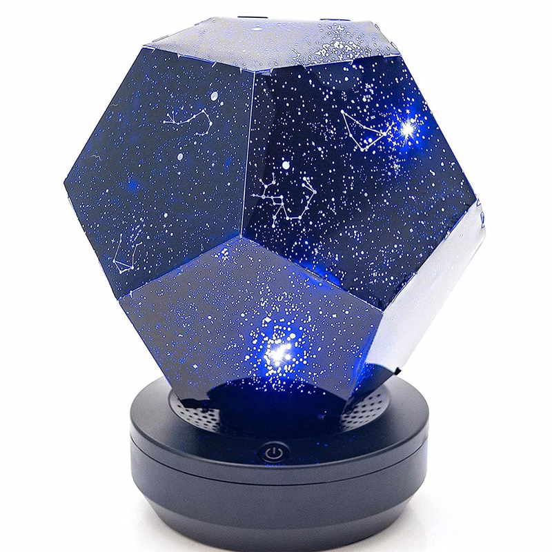 Rotating LED Night Light Projector Bluetooth Music Player