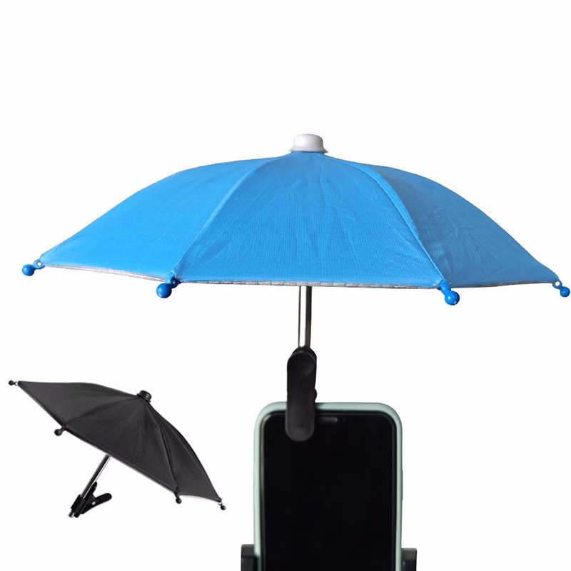 Outdoor Mobile Phone Umbrella For Sun Protection