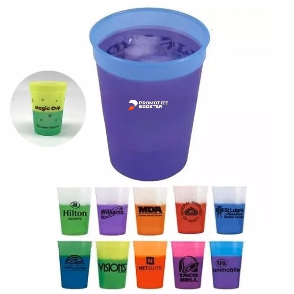 Color Changing Custom Stadium Cup - 17 oz