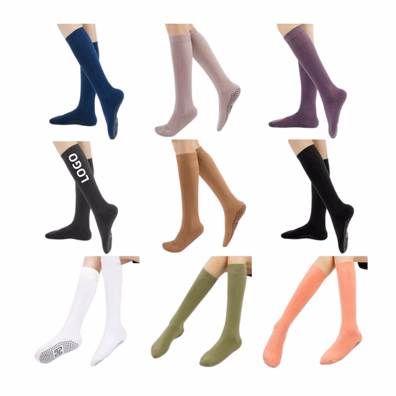 Breathable Full-Sole Traction Training Socks
