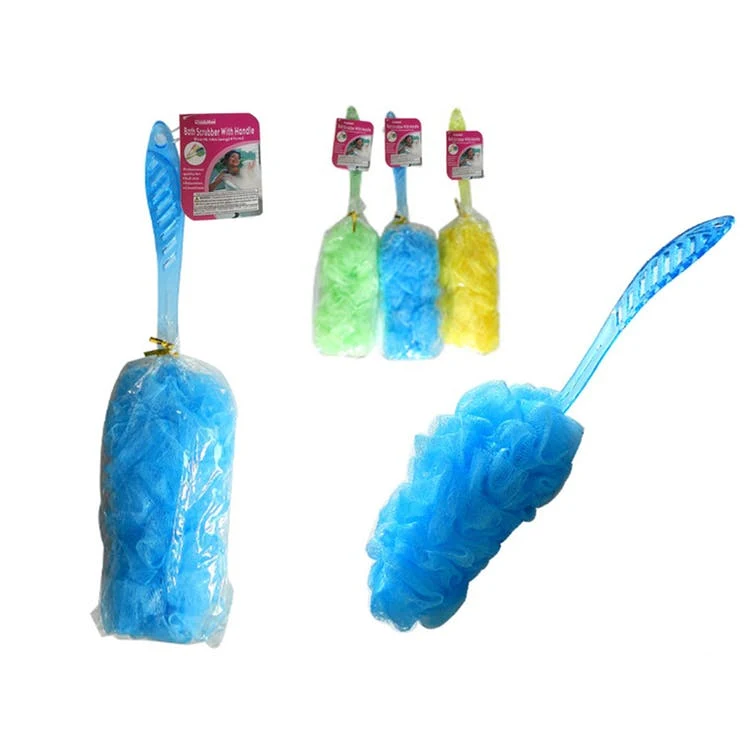 Bath Body Scrubbers - Assorted Colors 16" 1