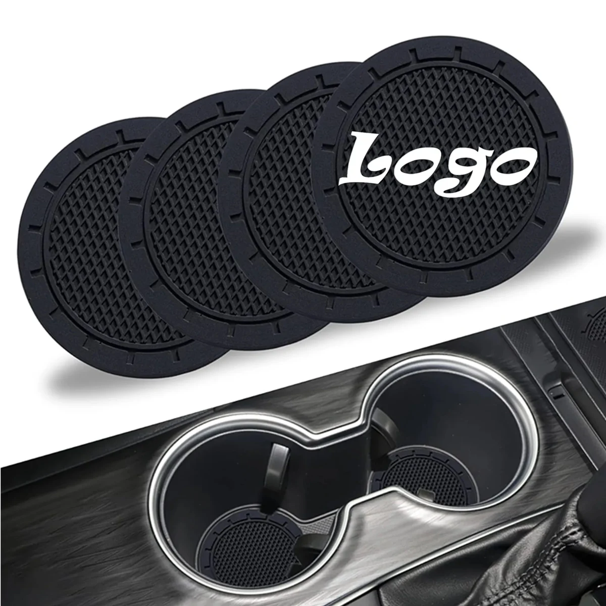 PVC Car Coasters 1