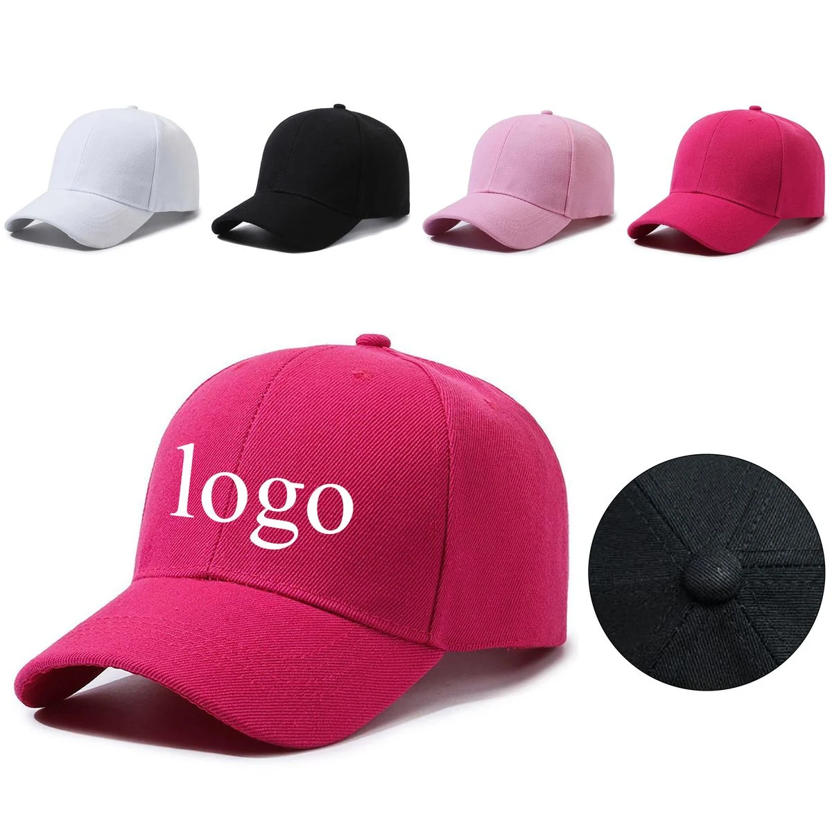 Adult Casual Curved Brim Baseball Hat 1