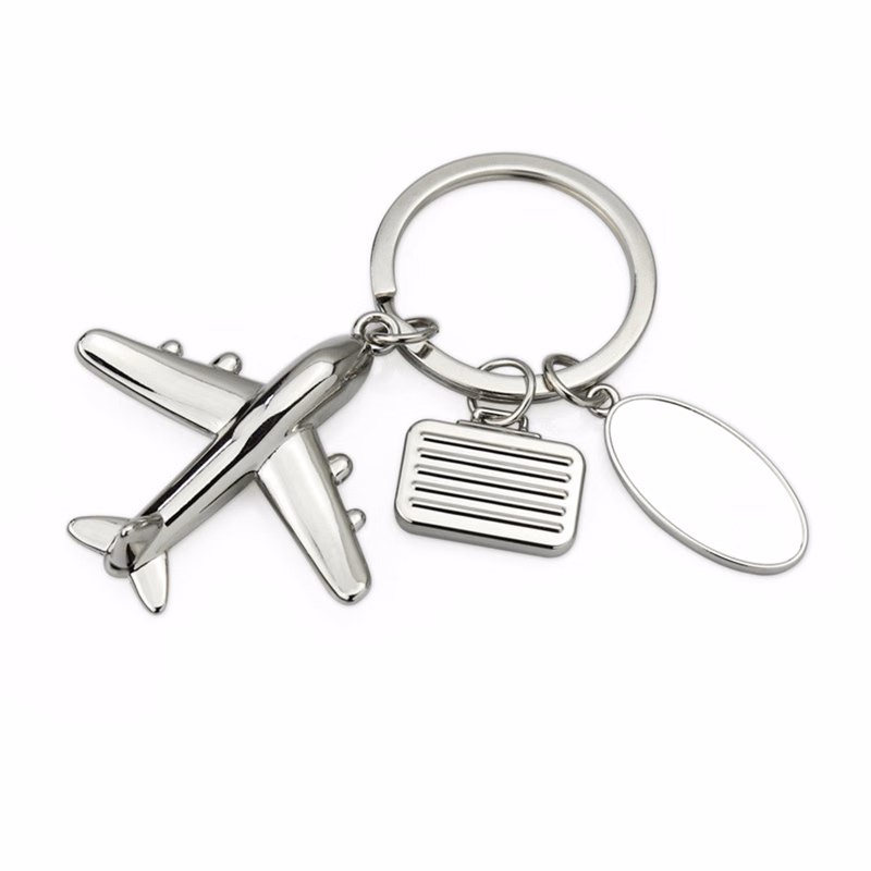 Plane Keychain Airplane Keyring