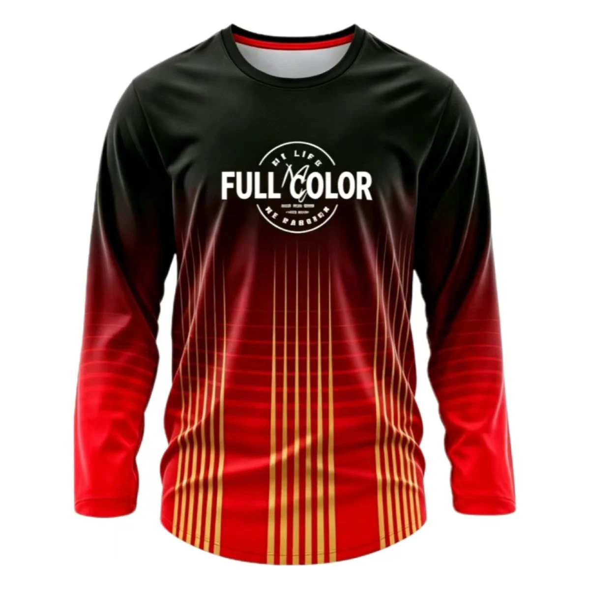 Full Color Sublimation Long Sleeve T-Shirt 1