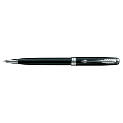 Parker Sonnet Black Lacquer CT Ball Pen 1