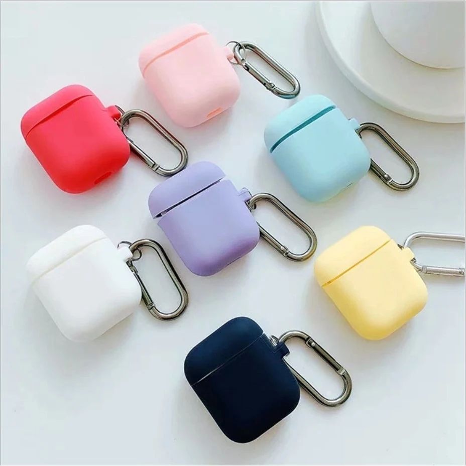 Silicone earphone cover with lock ring 1