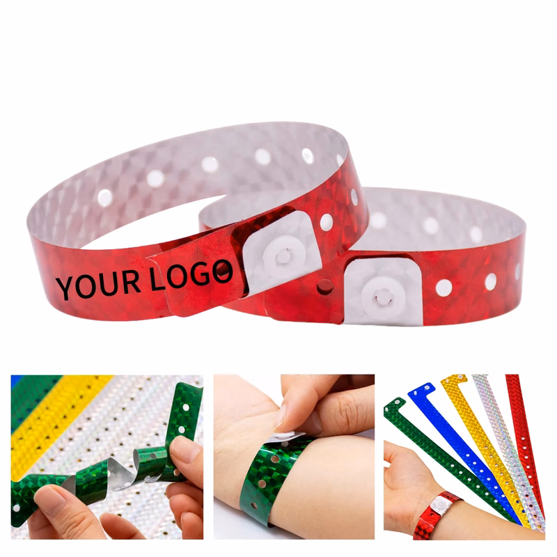 10 Inch Holographic Wristband for Staff or VIP Access