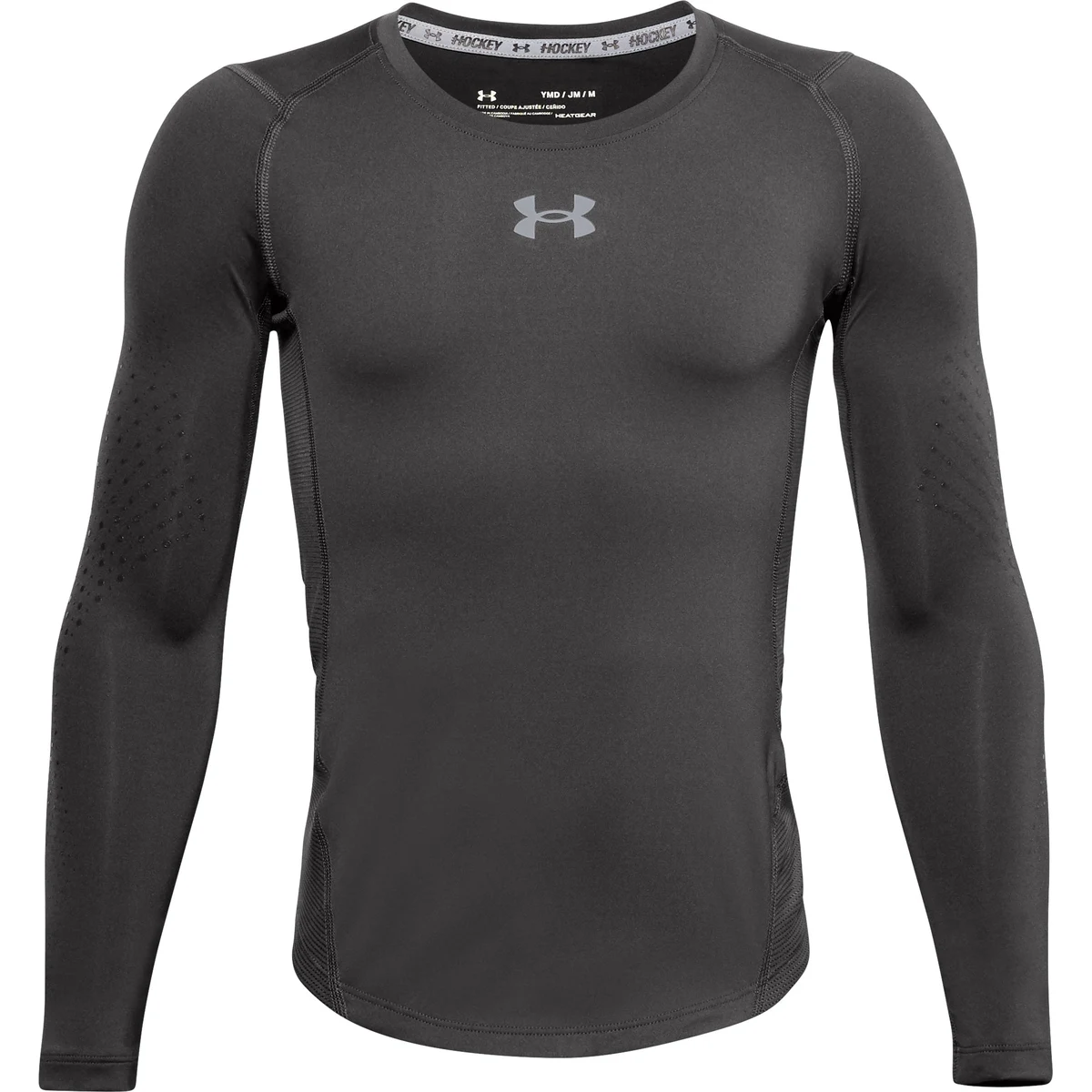 Boys' UA Fitted Grippy Long Sleeve 1