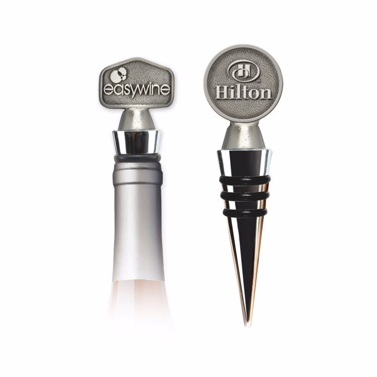 Wine Stopper w/Stock Silver Base