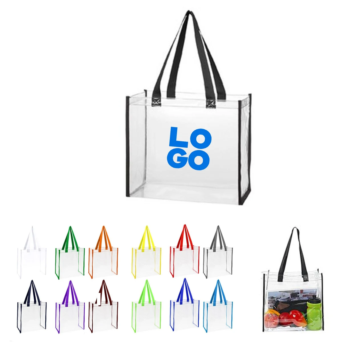 Stadium Security Travel & Gym Clear Bag 1