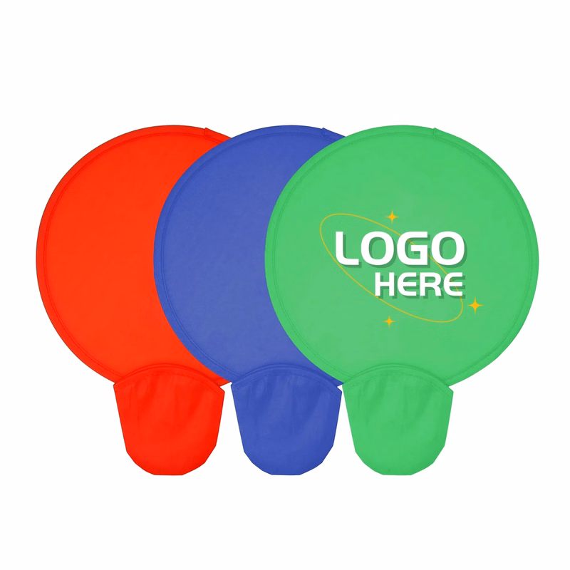 10" Polyester Folding Disc Full Color With Pouch