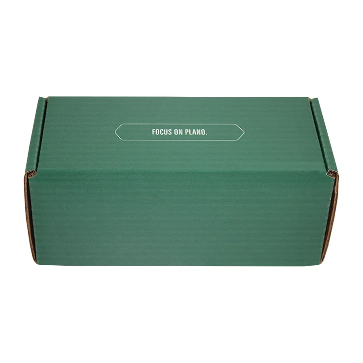8" x 3 1/2" x 3 1/2" - B-Flute Outside Tuck Box 1