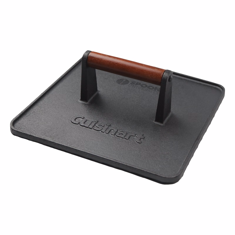 Cuisinart Outdoors® XL Cast Iron Griddle Press