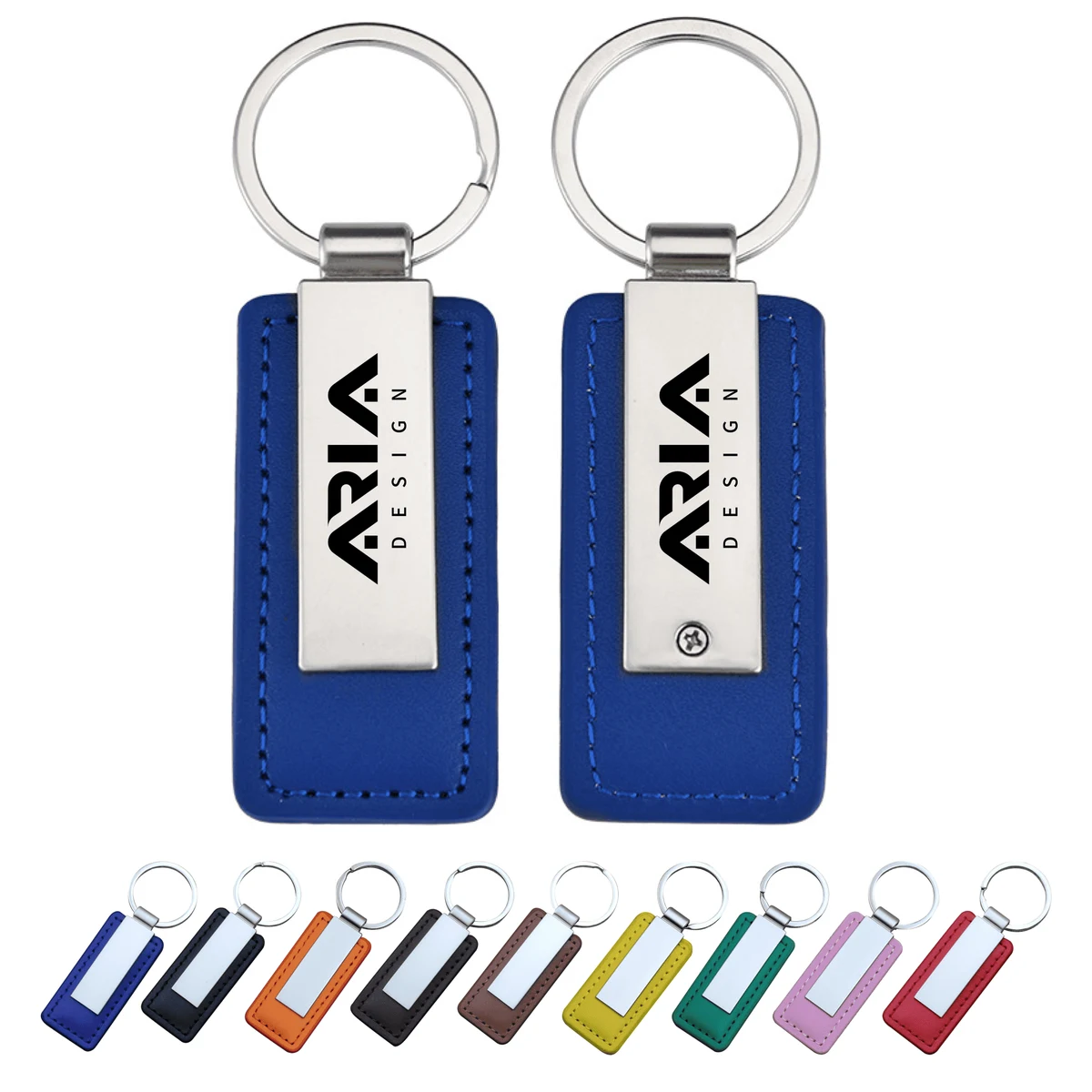 Customizable Leather Key Ring 1