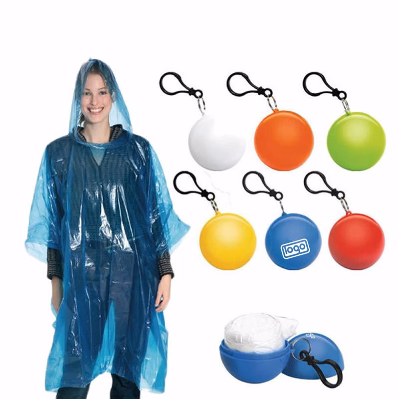 Portable Hook Poncho Ball For Outdoor Activities