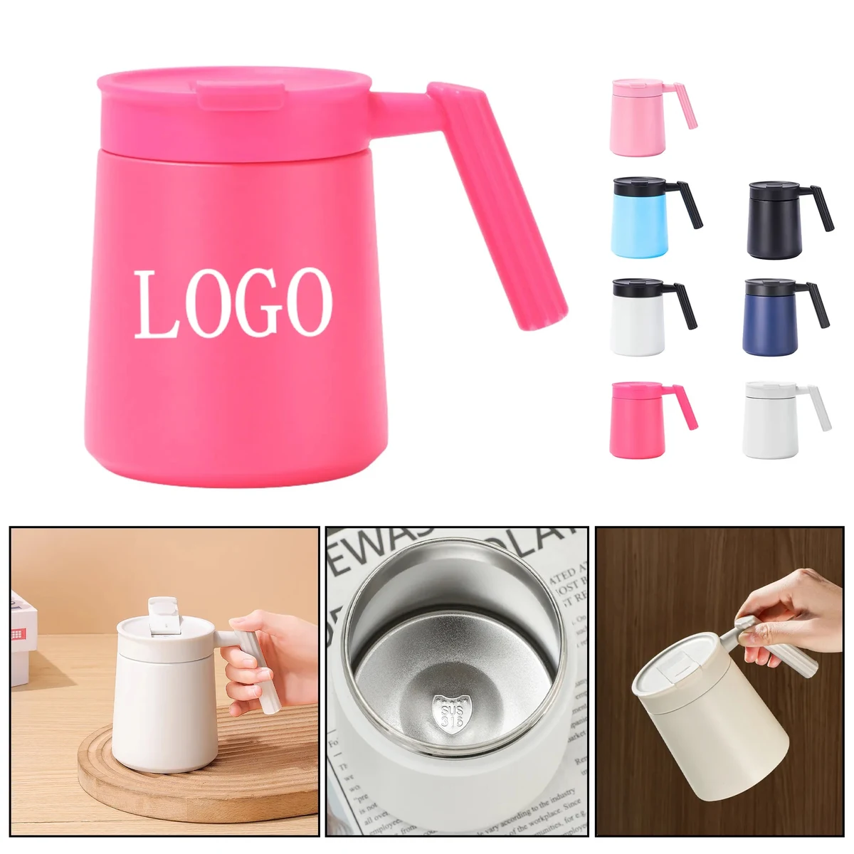 17oz Stainless Steel Mug 1
