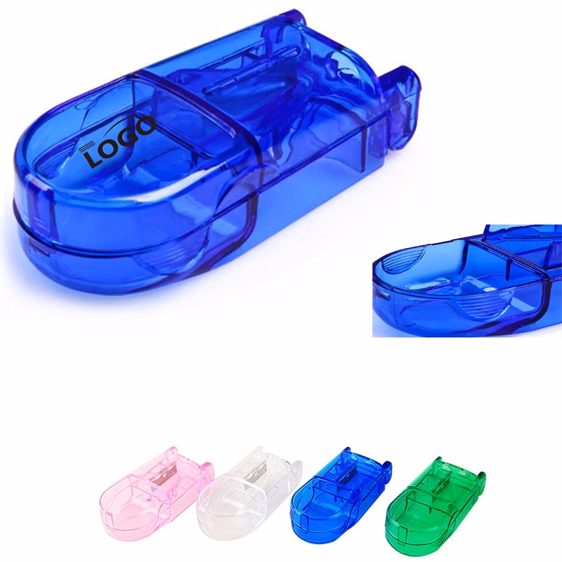Pill Box With Cutter 10pcs