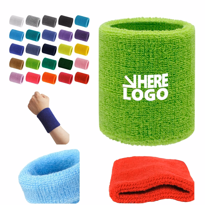 Multi-Color Sports Wristbands Sweatbands