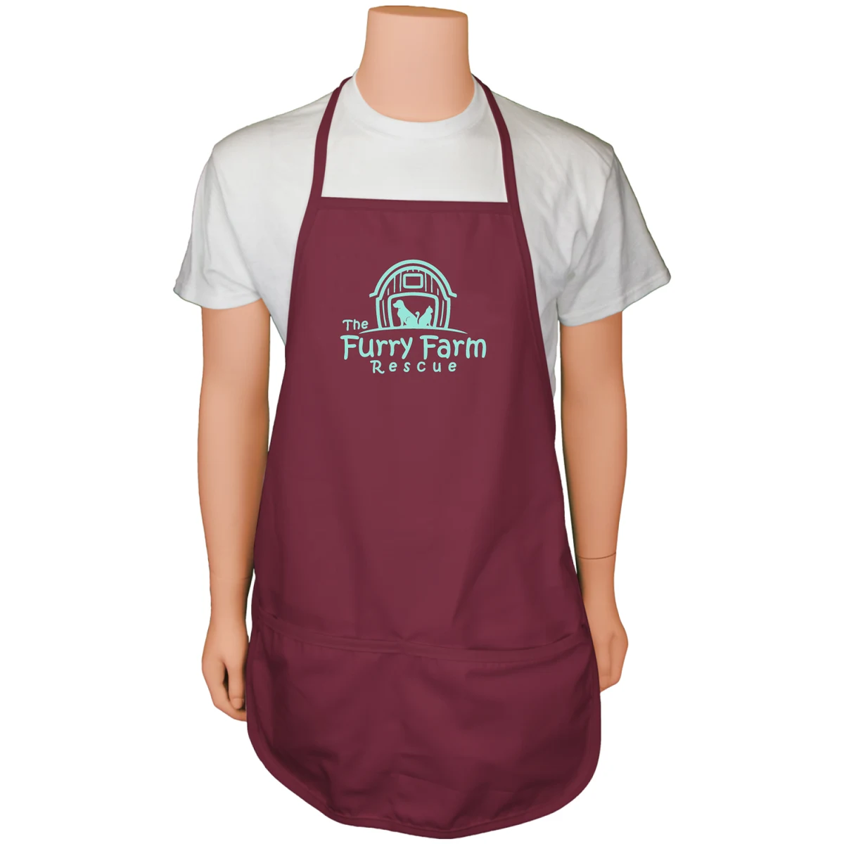 Deluxe Bib Style Bar-B-Que Apron 1