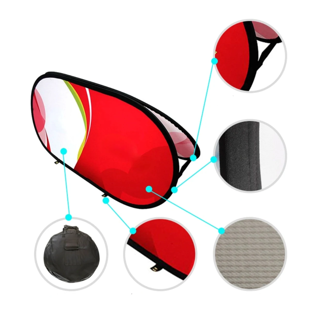 Folding Double Sided A-Screen Advertising Stand 1