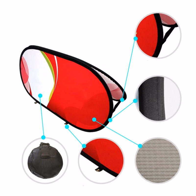 Folding Double Sided A-Screen Advertising Stand