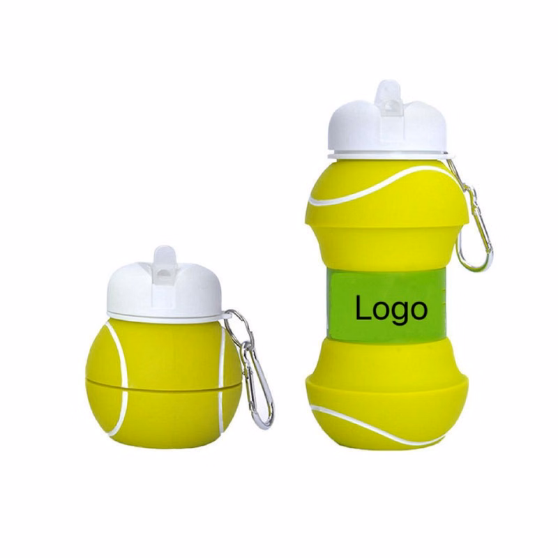 Collapsible Silicone Tennis Cup
