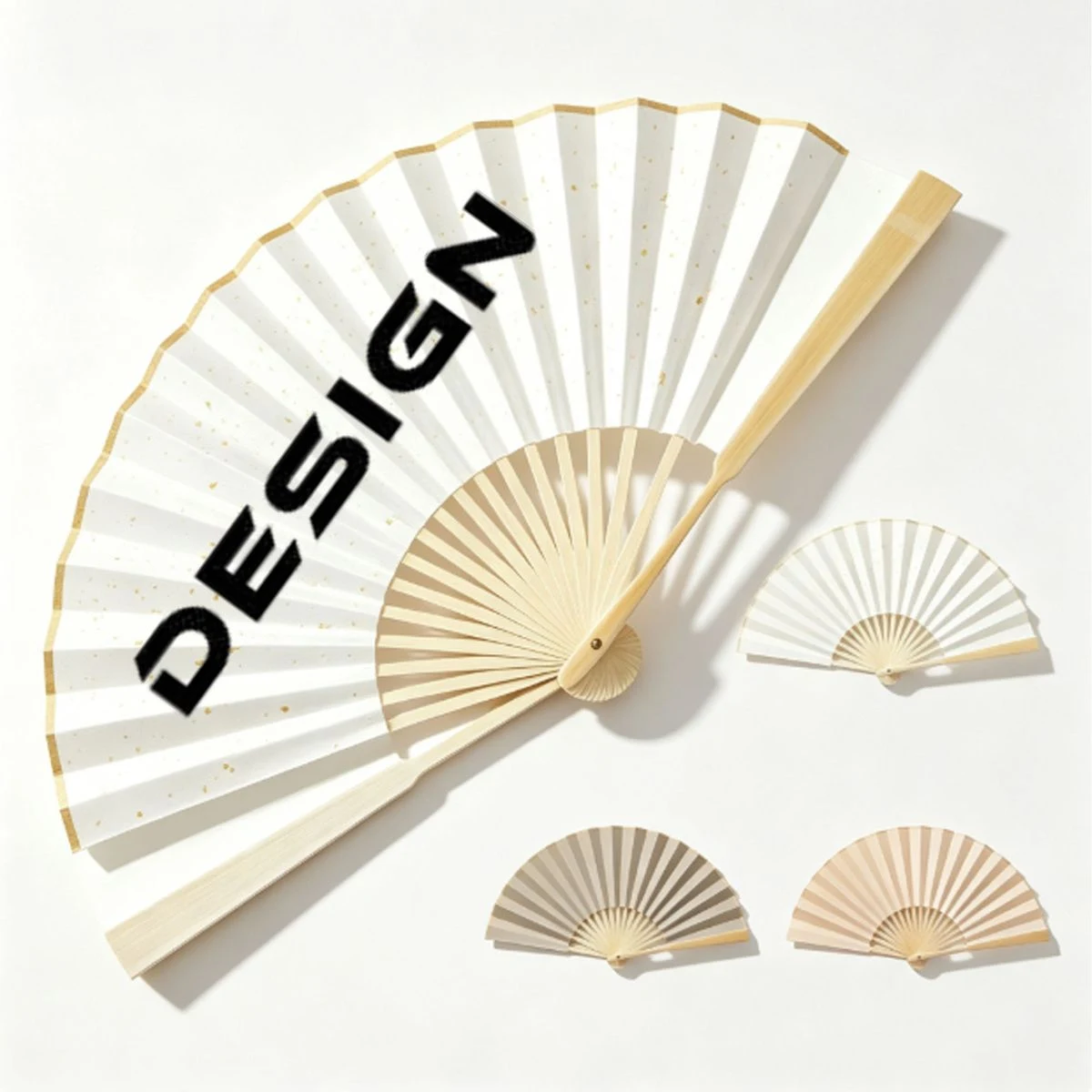 Business Gift Folding Paper Fan 1
