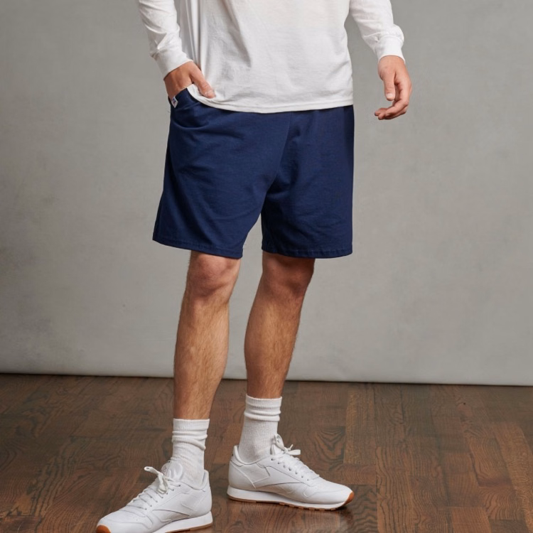 RUSSELL ATHLETIC Cotton Jersey Pocketed Short