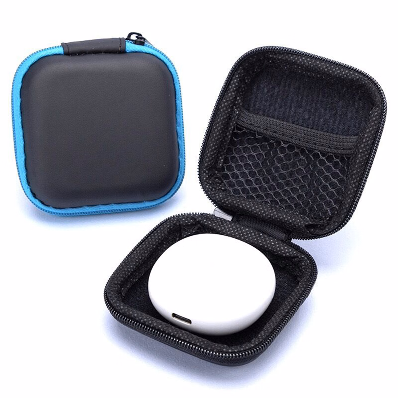 Durable Square Earbuds Carrying Case