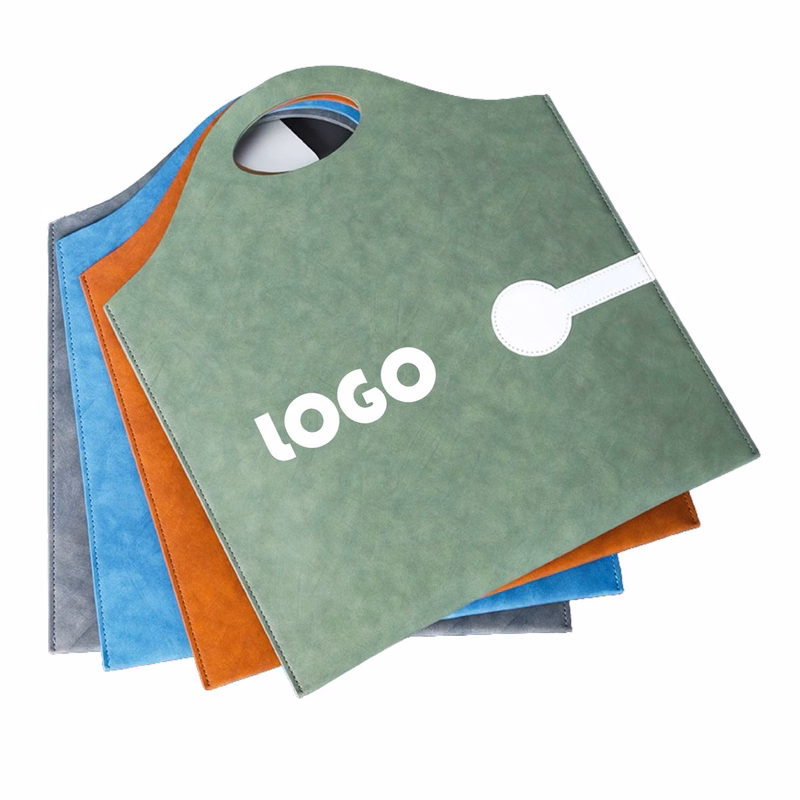 A4 PU Leather Business Document Bag