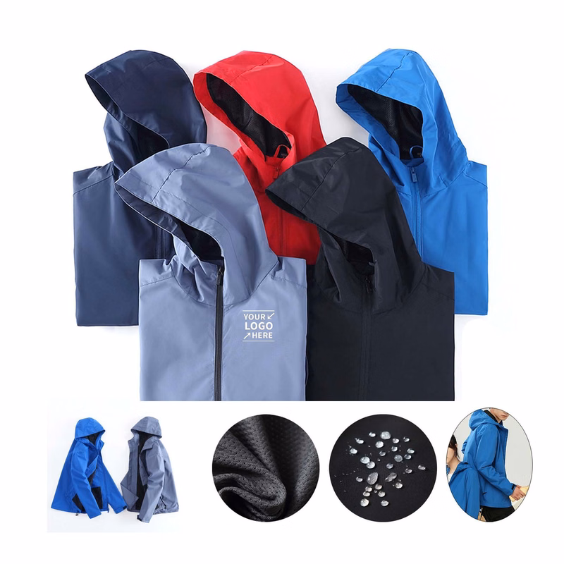 Rain Hooded Jacket