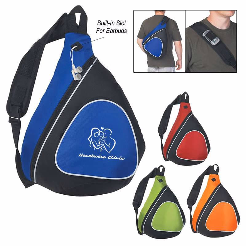 Polyester Sling Backpack
