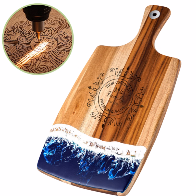 Epoxy Resin Cutting Board - OCEAN