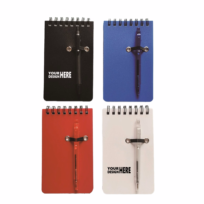 Coil Binding notebook with pen