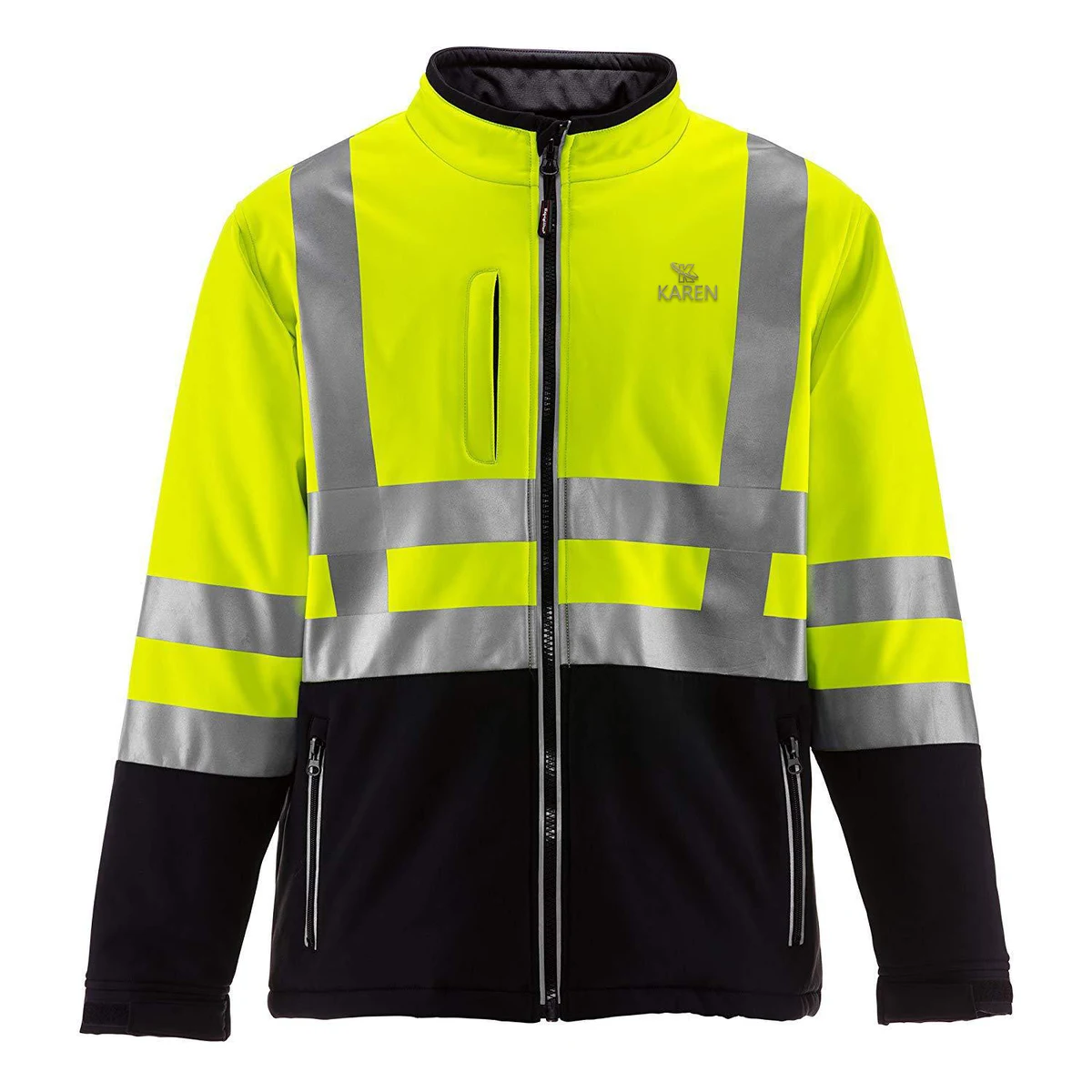 Waterproof Outdoor Polyester Reflective Jacket 1