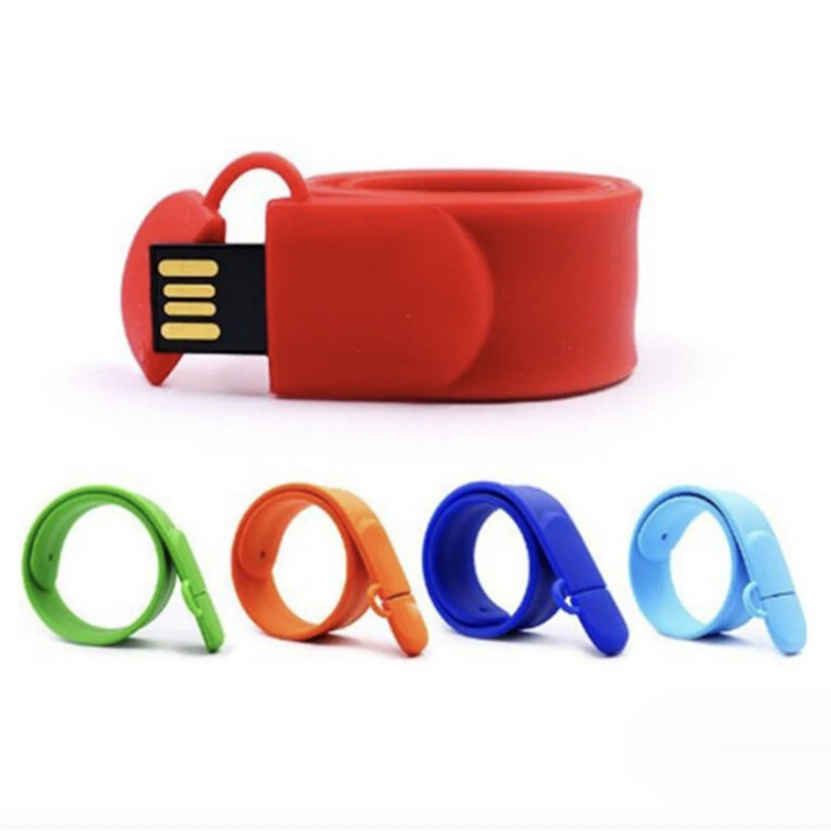 8GB Flash Drive Clap Ring Wristband 1