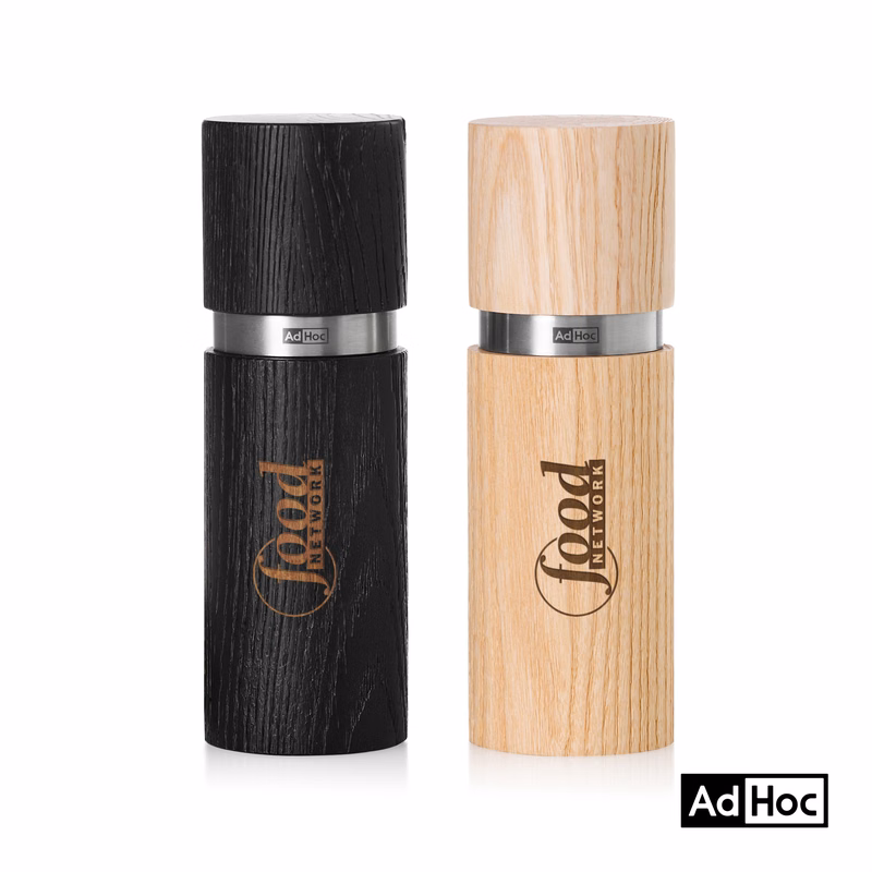 AdHoc® Textura Salt & Pepper Mill Set - 6"