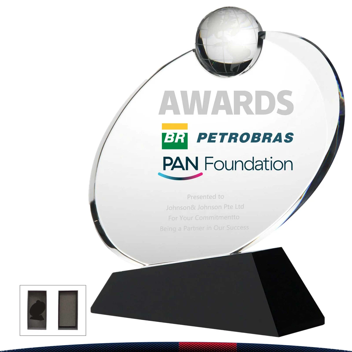 Gloria Oval Globe Award 1