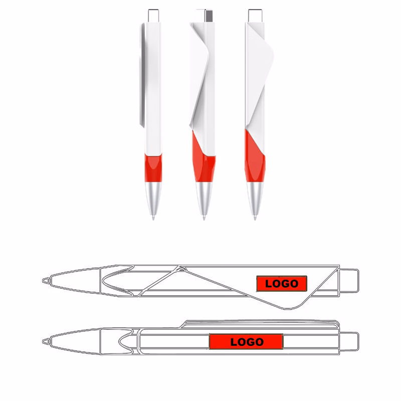 Ballpoint Pen With Triangular Holder