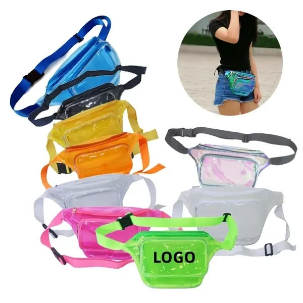 Waterproof Clear PVC Fanny Pack Bag 1