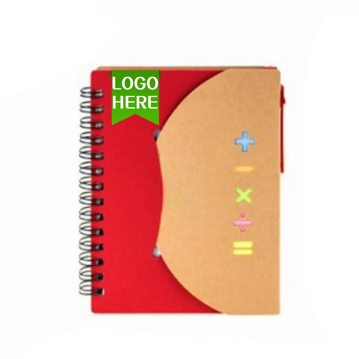 Spiral Notebook With Ballpoint Pen 1
