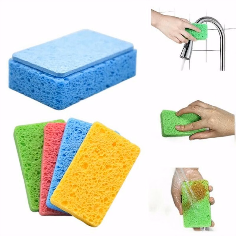 5" Standard Compressed Rectangle Sponge