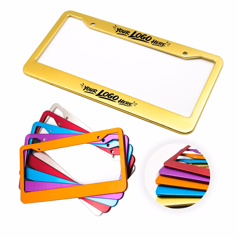 Aluminum Alloy License Plate Frame Rust Resistant