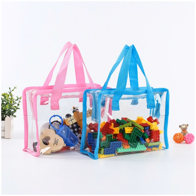 Transparent Cosmetic Bag/ Shopping Bag