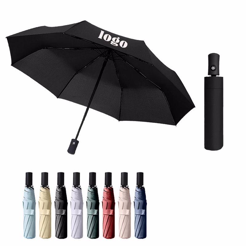 StormProof 8-Rib Auto Umbrella For Rain MOQ10