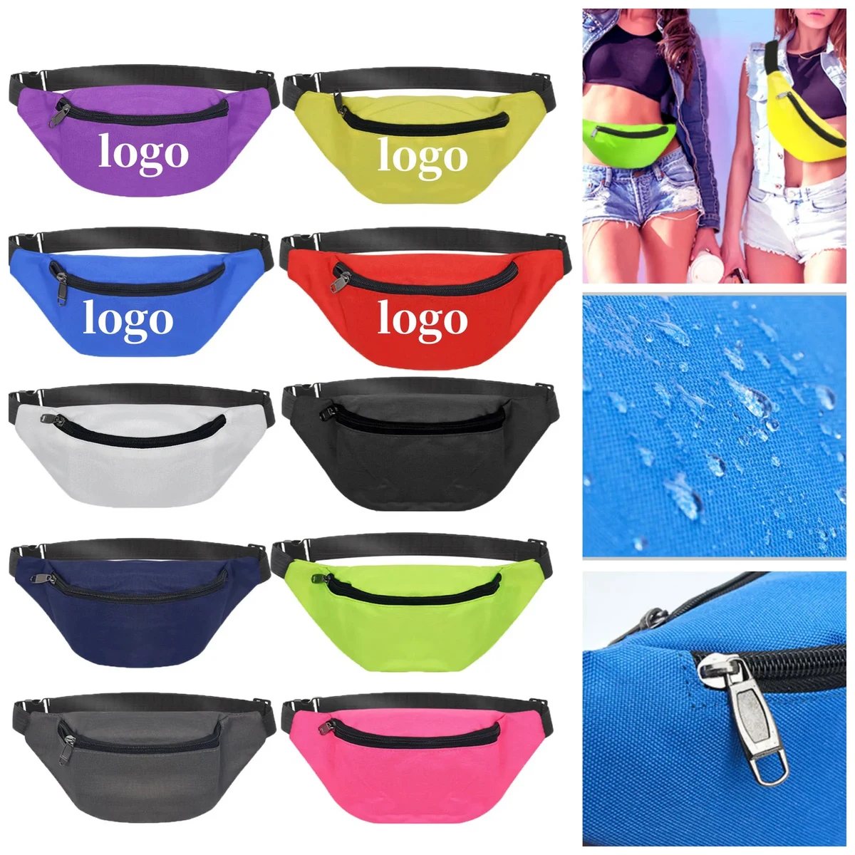 Adjustable Fanny Pack Running Waist Bag 1