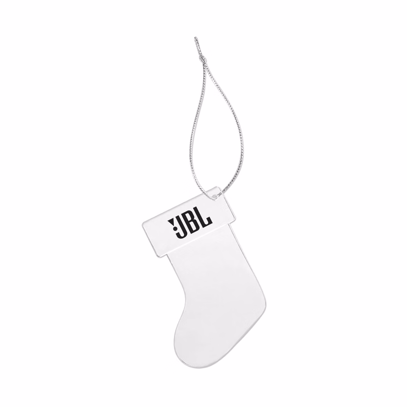 Acrylic Style Stocking Ornament