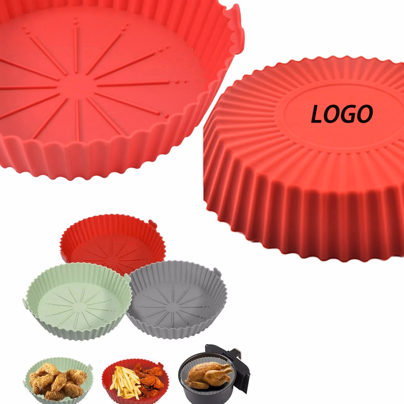 Reusable Eco-Friendly Air Fryer Silicone Pan Bakeware