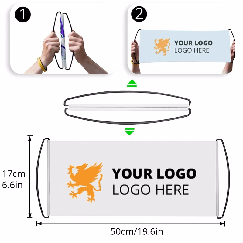 Full Color Retractable Hand Roll Banner